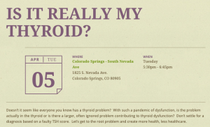 Thyroid Help Colorado Springs